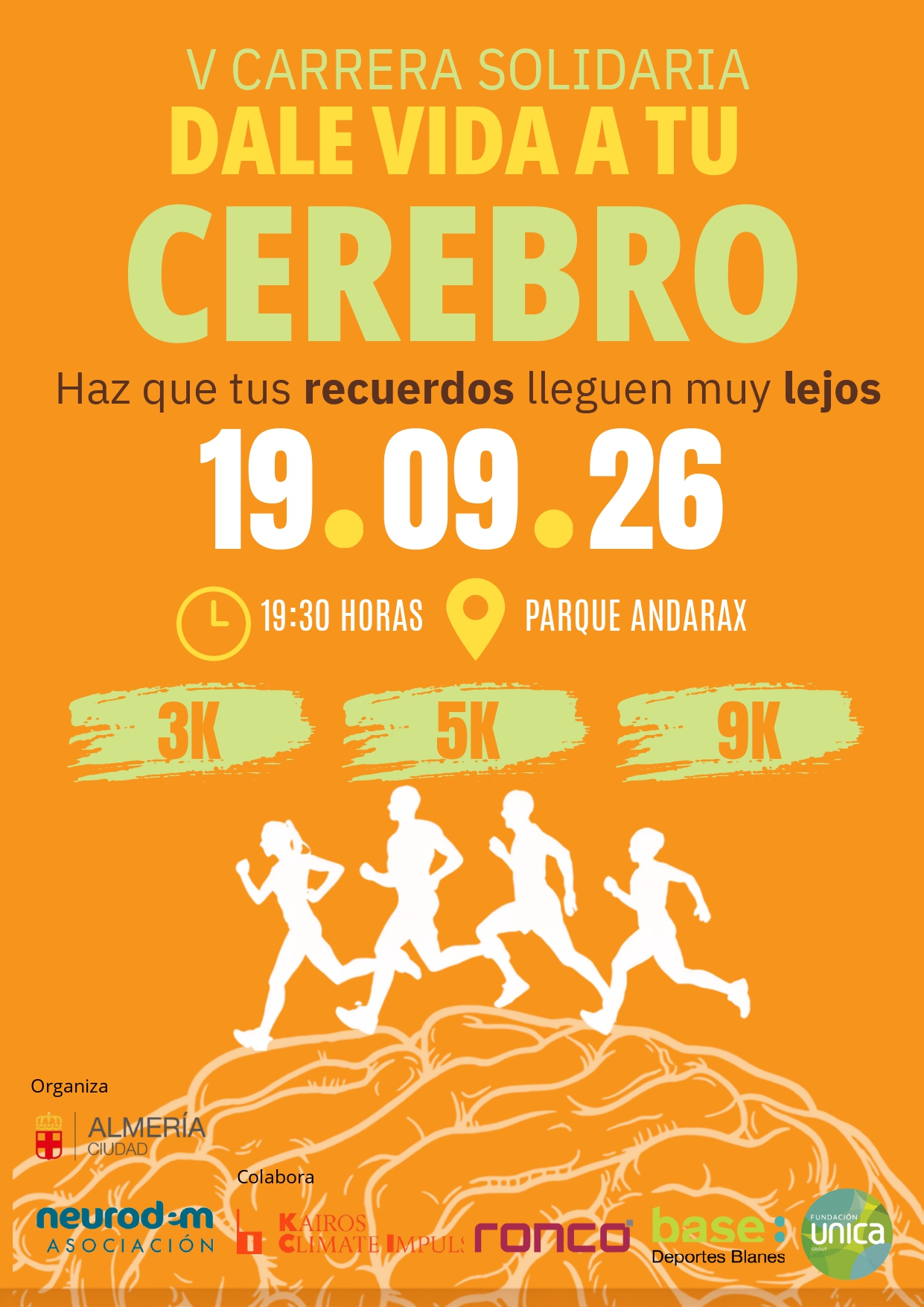 Carrera Mes del Cerebro en Almería
